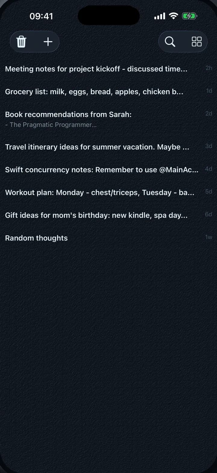 Notes