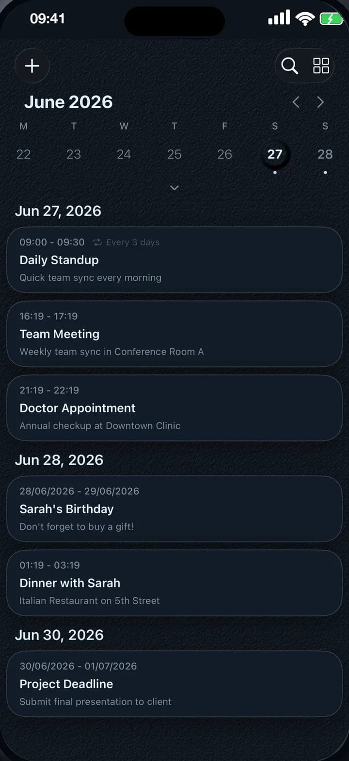 Calendar